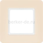 Рамка одинарная Berker Q.7 песчаный, Berker